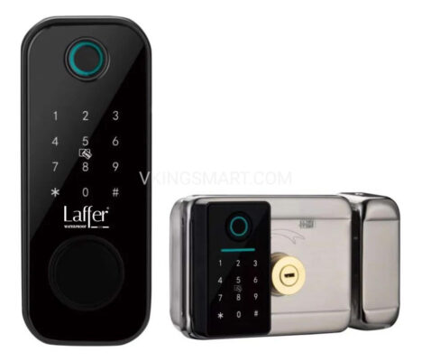 Khóa Cửa Cổng Laffer A18 Vân Tay 2 chiều CHỐNG NƯỚC 9 Khóa Cửa Cổng Laffer A18 Vân Tay 2 chiều CHỐNG NƯỚC